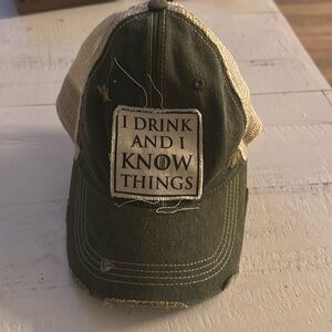 I drink and I know things hat